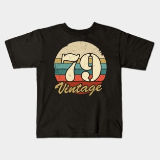 Vintage Legend Since 1979 Kids T-Shirt